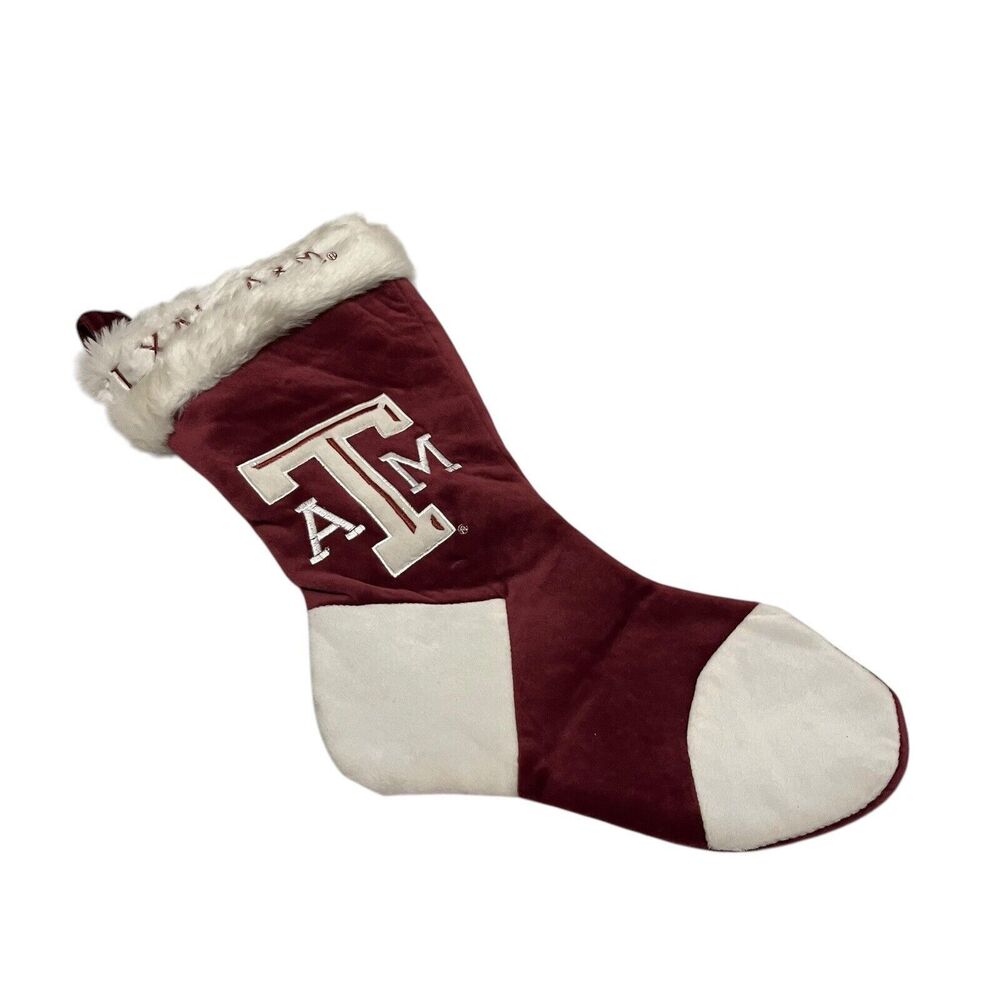 Texas A&M University Aggies Football Christmas Stocking Forever Collectibles 17"
